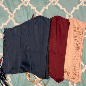 For Ellaporcher - Lot of 3 Charlotte Russe Corsets